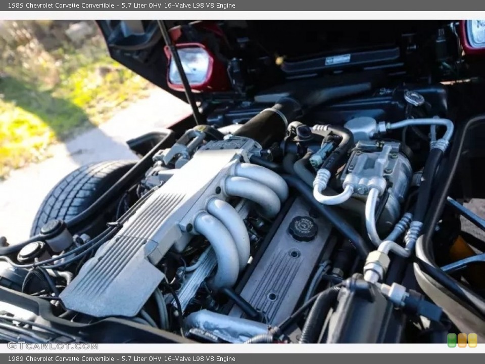 5.7 Liter OHV 16-Valve L98 V8 Engine for the 1989 Chevrolet Corvette #144248166