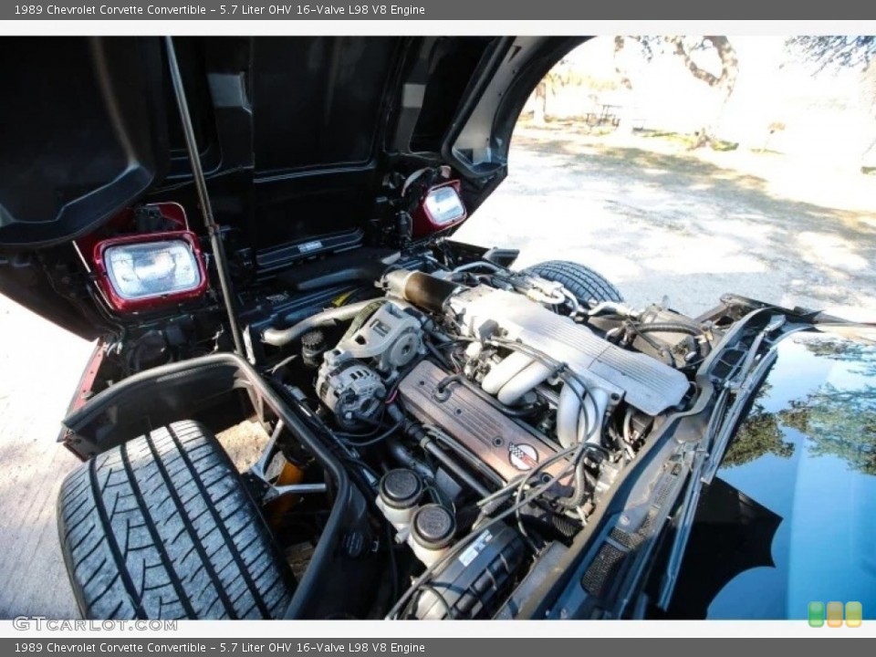 5.7 Liter OHV 16-Valve L98 V8 Engine for the 1989 Chevrolet Corvette #144248346