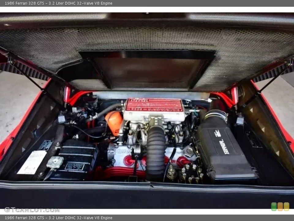 3.2 Liter DOHC 32-Valve V8 Engine for the 1986 Ferrari 328 #144249678