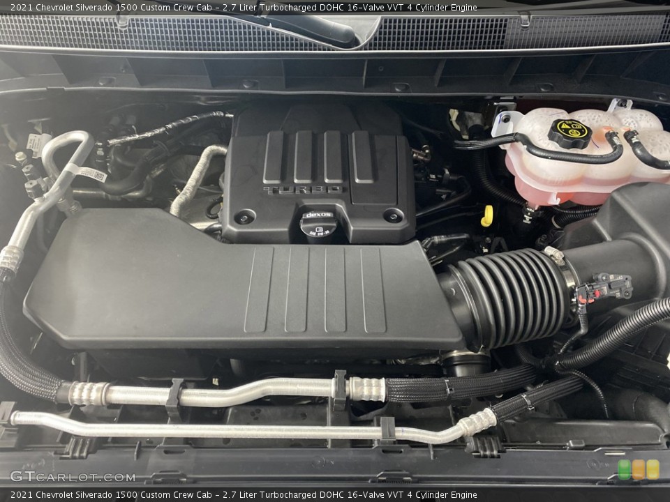 2.7 Liter Turbocharged DOHC 16-Valve VVT 4 Cylinder Engine for the 2021 Chevrolet Silverado 1500 #144264133