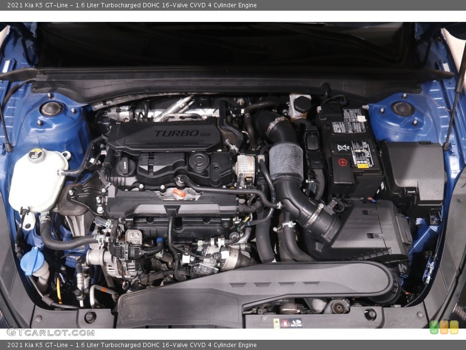 1.6 Liter Turbocharged DOHC 16-Valve CVVD 4 Cylinder Engine for the 2021 Kia K5 #144273592