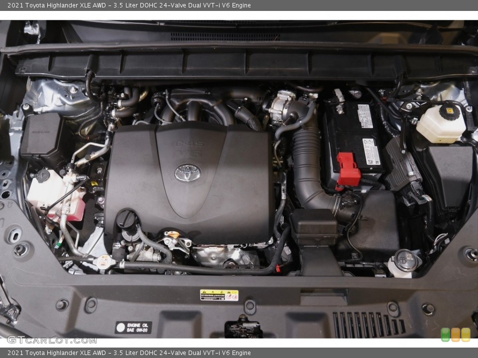 3.5 Liter DOHC 24-Valve Dual VVT-i V6 Engine for the 2021 Toyota Highlander #144277627