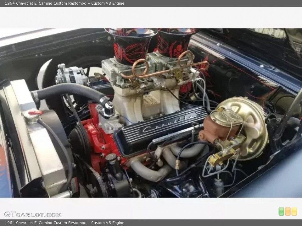 Custom V8 Engine for the 1964 Chevrolet El Camino #144278584