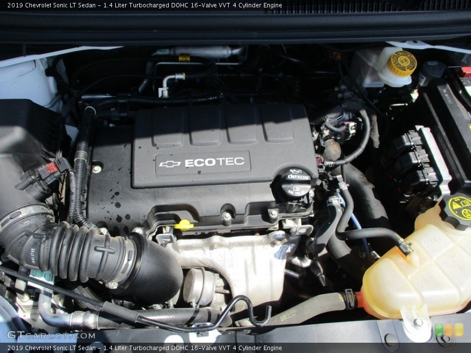 1.4 Liter Turbocharged DOHC 16-Valve VVT 4 Cylinder 2019 Chevrolet Sonic Engine