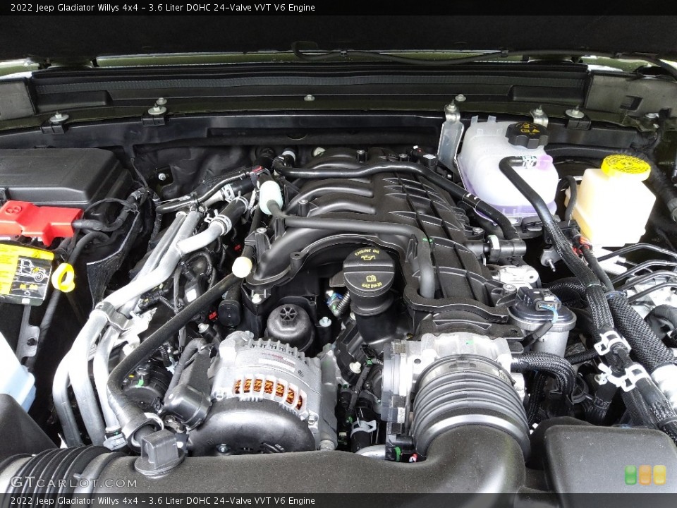 3.6 Liter DOHC 24-Valve VVT V6 Engine for the 2022 Jeep Gladiator #144289906