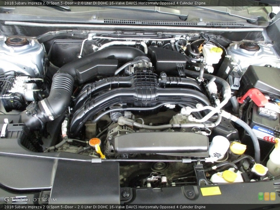 2.0 Liter DI DOHC 16-Valve DAVCS Horizontally Opposed 4 Cylinder Engine for the 2018 Subaru Impreza #144295912