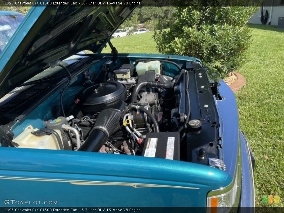 5.7 Liter OHV 16-Valve V8 Engine for the 1995 Chevrolet C/K #144296398