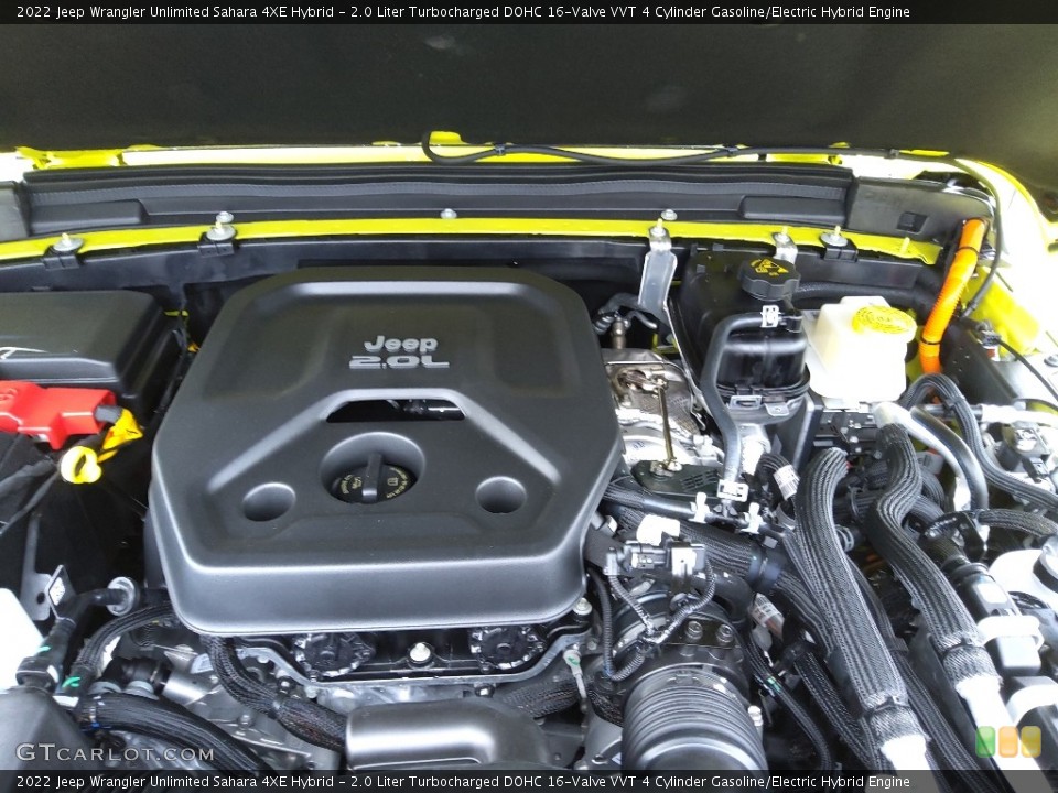 2.0 Liter Turbocharged DOHC 16-Valve VVT 4 Cylinder Gasoline/Electric Hybrid Engine for the 2022 Jeep Wrangler Unlimited #144302044