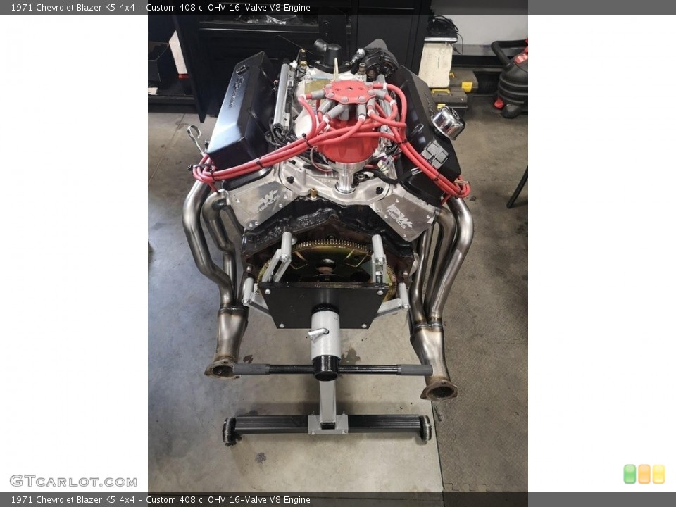 Custom 408 ci OHV 16-Valve V8 Engine for the 1971 Chevrolet Blazer #144314391