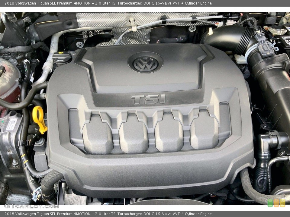 2.0 Liter TSI Turbocharged DOHC 16-Valve VVT 4 Cylinder Engine for the 2018 Volkswagen Tiguan #144316539