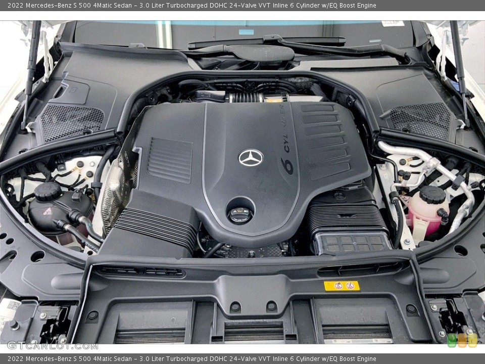 3.0 Liter Turbocharged DOHC 24-Valve VVT Inline 6 Cylinder w/EQ Boost Engine for the 2022 Mercedes-Benz S #144338515