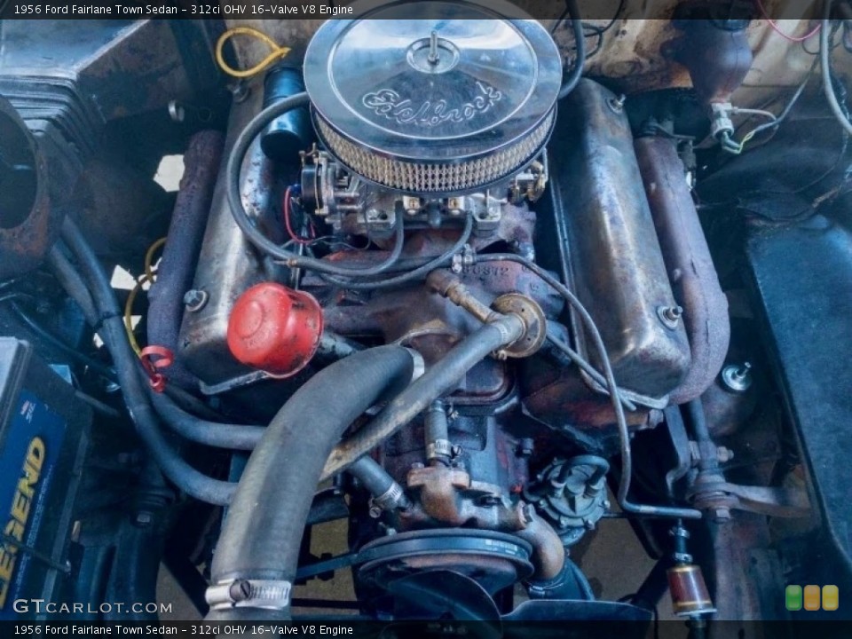 312ci OHV 16-Valve V8 1956 Ford Fairlane Engine