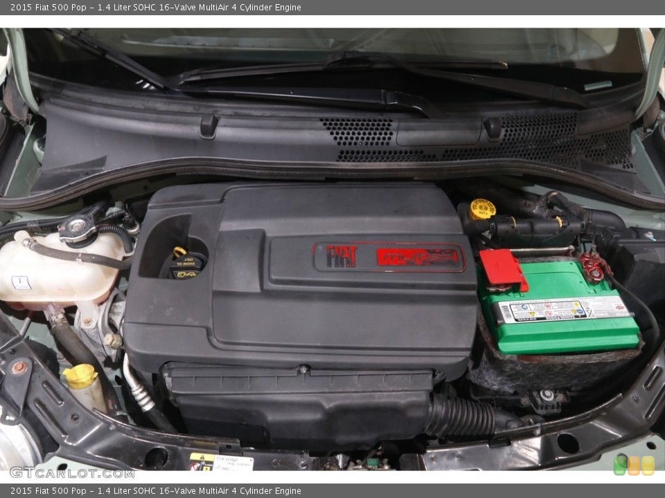 1.4 Liter SOHC 16-Valve MultiAir 4 Cylinder 2015 Fiat 500 Engine