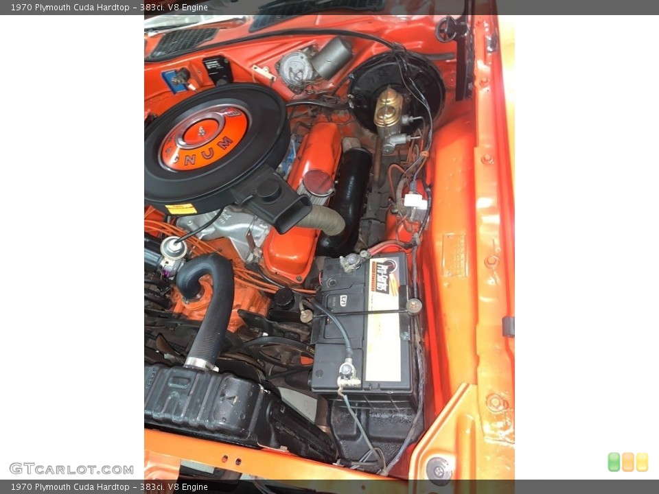 383ci. V8 Engine for the 1970 Plymouth Cuda #144351491