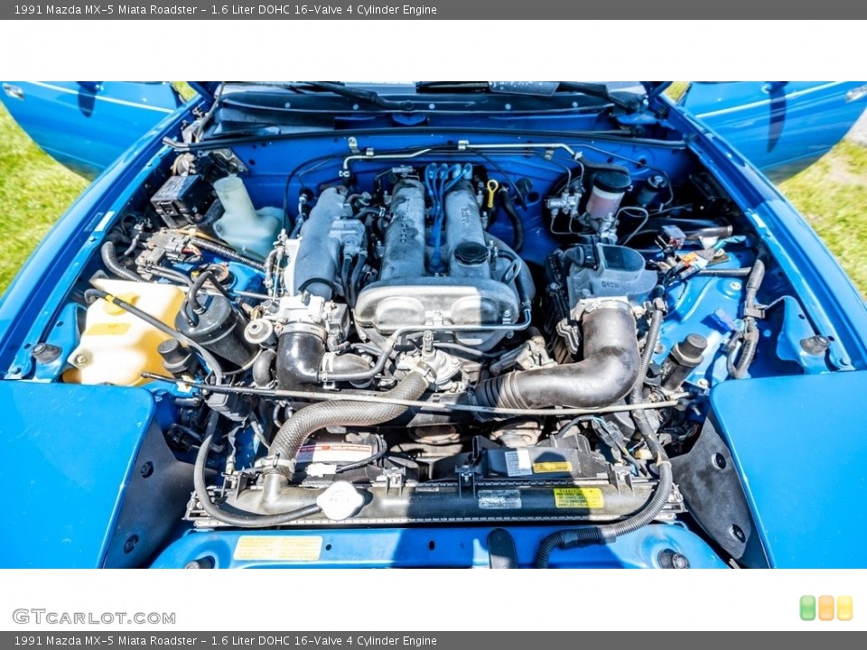 1.6 Liter DOHC 16-Valve 4 Cylinder Engine for the 1991 Mazda MX-5 Miata #144358122