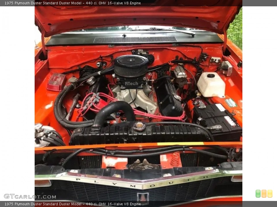 440 ci. OHV 16-Valve V8 1975 Plymouth Duster Engine