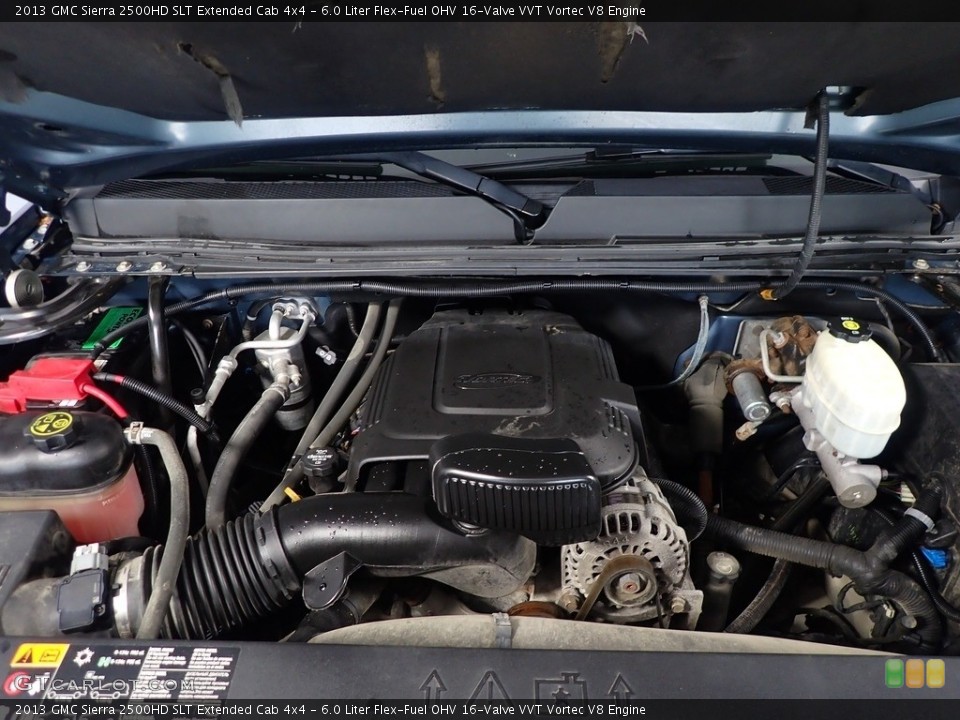 6.0 Liter Flex-Fuel OHV 16-Valve VVT Vortec V8 Engine for the 2013 GMC Sierra 2500HD #144399102