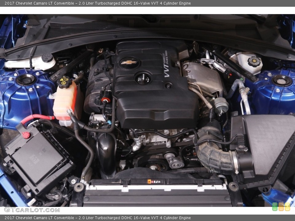 2.0 Liter Turbocharged DOHC 16-Valve VVT 4 Cylinder 2017 Chevrolet Camaro Engine
