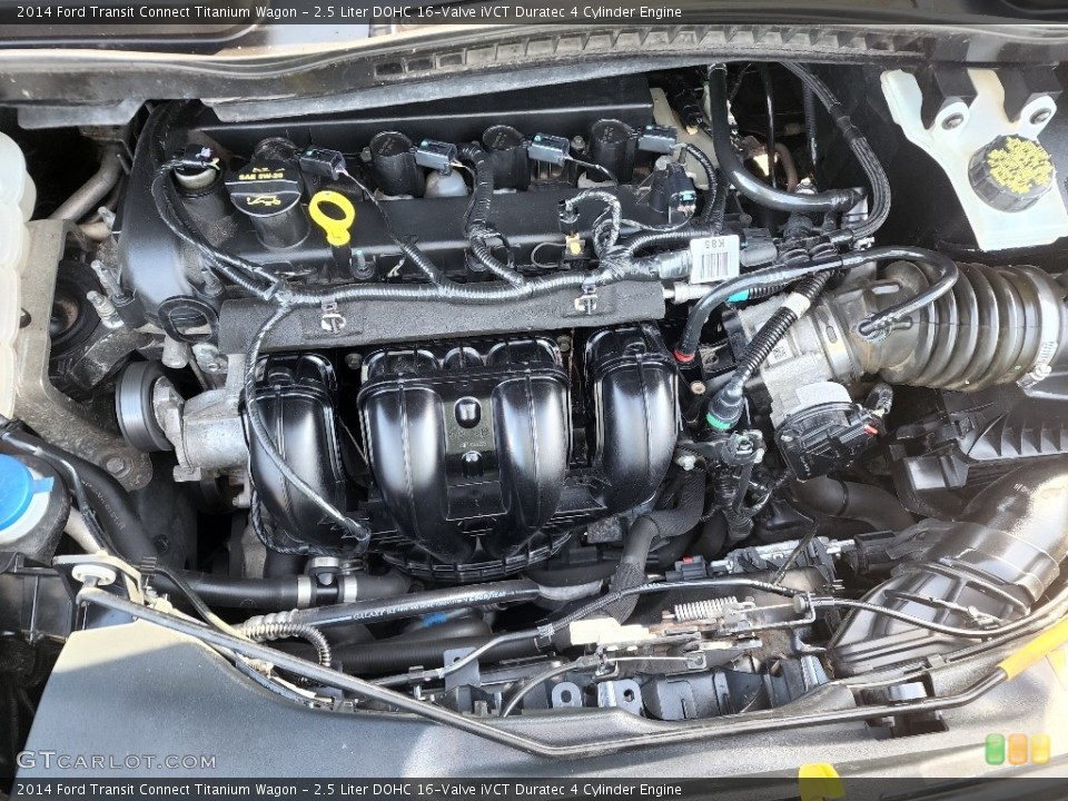 2.5 Liter DOHC 16-Valve iVCT Duratec 4 Cylinder Engine for the 2014 Ford Transit Connect #144409302