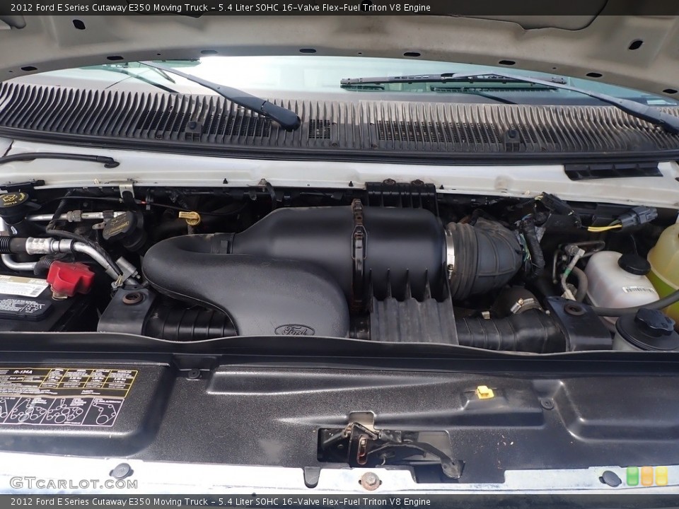 5.4 Liter SOHC 16-Valve Flex-Fuel Triton V8 2012 Ford E Series Cutaway Engine