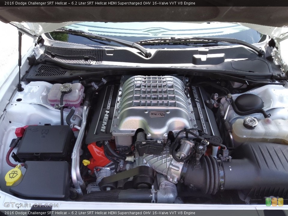 6.2 Liter SRT Hellcat HEMI Supercharged OHV 16-Valve VVT V8 Engine for the 2016 Dodge Challenger #144434769