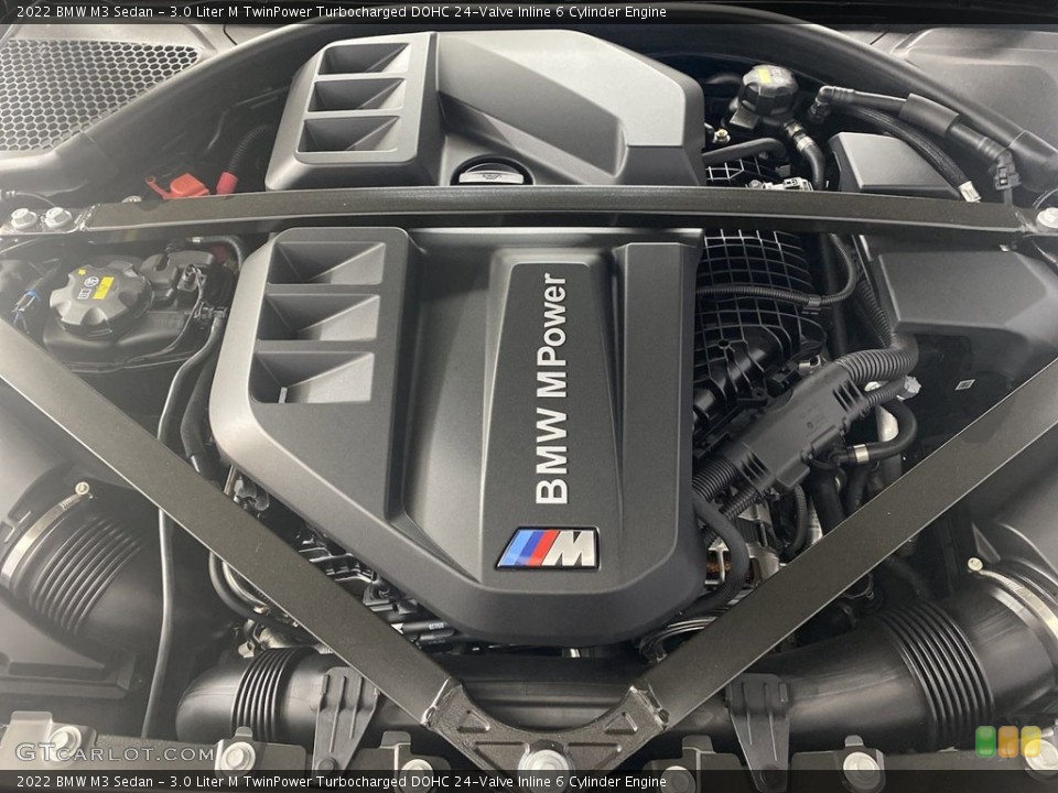 3.0 Liter M TwinPower Turbocharged DOHC 24-Valve Inline 6 Cylinder Engine for the 2022 BMW M3 #144438594