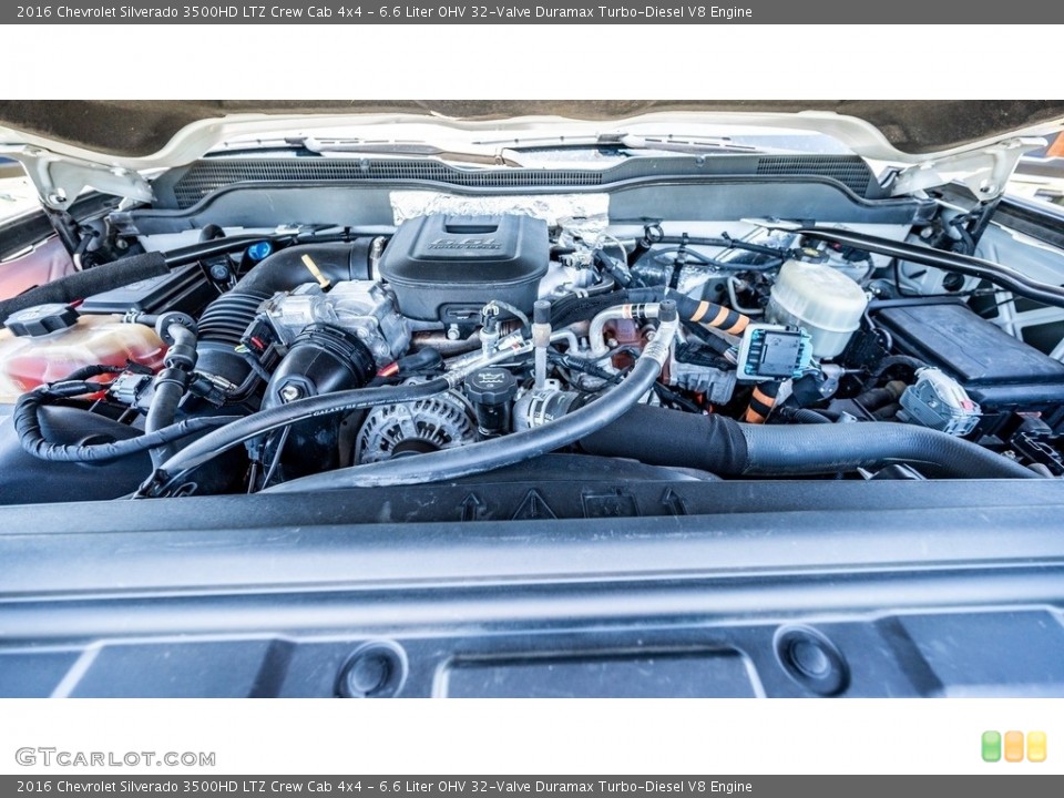 6.6 Liter OHV 32-Valve Duramax Turbo-Diesel V8 Engine for the 2016 Chevrolet Silverado 3500HD #144446444
