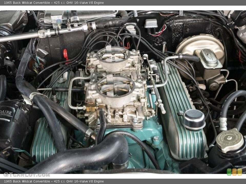 425 c.i. OHV 16-Valve V8 1965 Buick Wildcat Engine