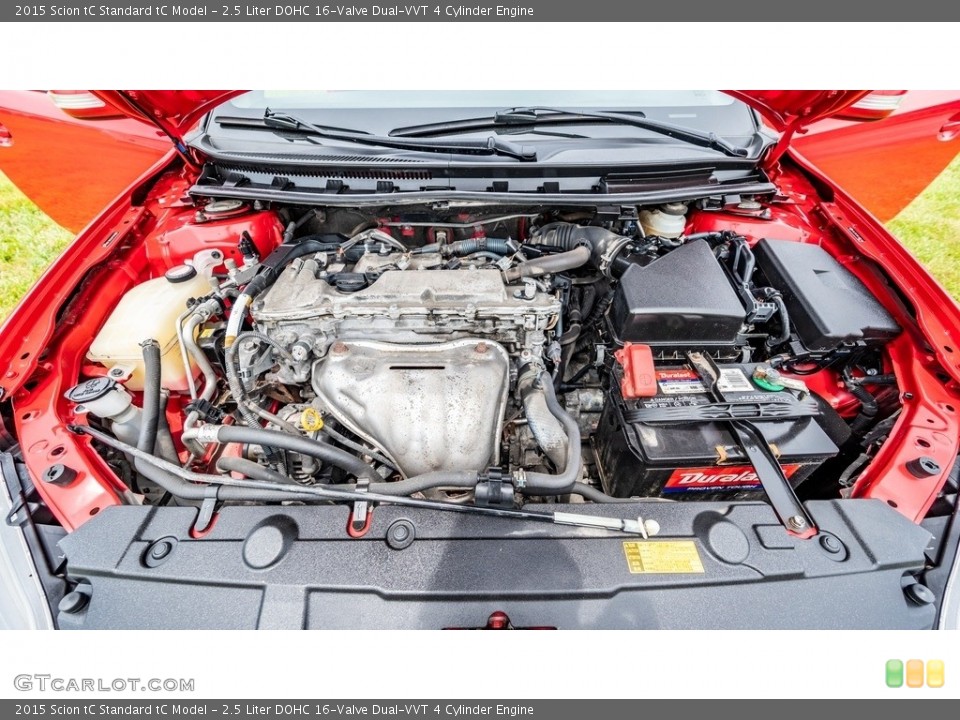 2.5 Liter DOHC 16-Valve Dual-VVT 4 Cylinder 2015 Scion tC Engine