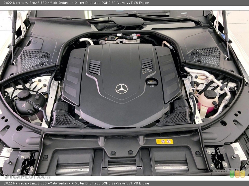 4.0 Liter DI biturbo DOHC 32-Valve VVT V8 Engine for the 2022 Mercedes-Benz S #144478906