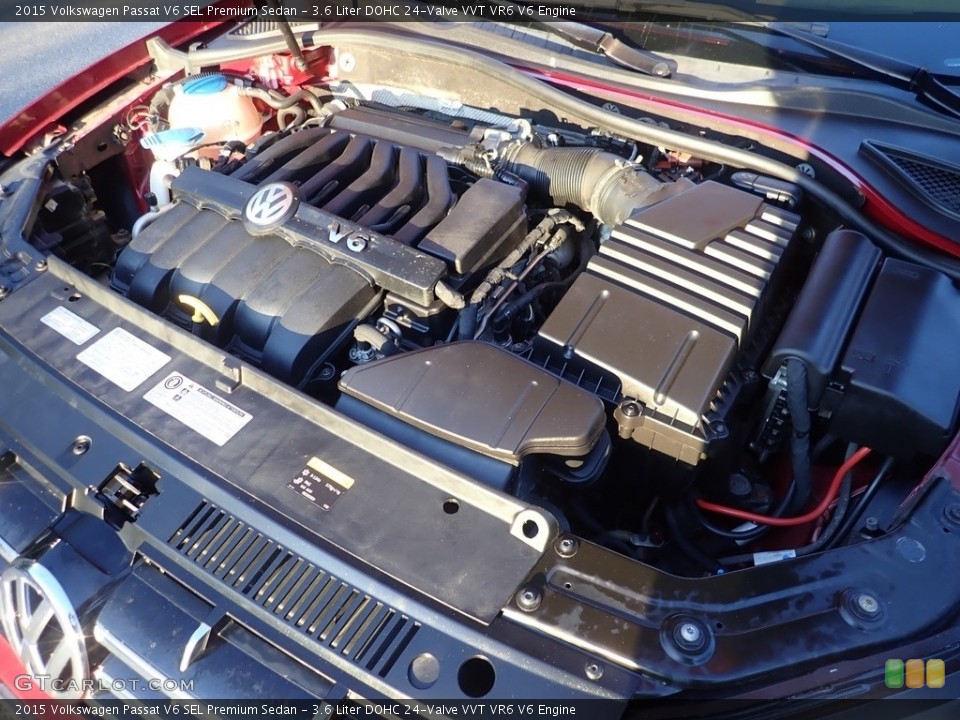 3.6 Liter DOHC 24-Valve VVT VR6 V6 Engine for the 2015 Volkswagen Passat #144481120