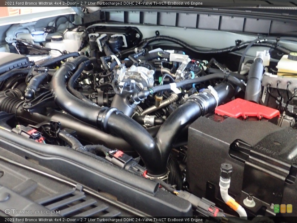 2.7 Liter Turbocharged DOHC 24-Valve Ti-VCT EcoBoost V6 Engine for the 2021 Ford Bronco #144482932
