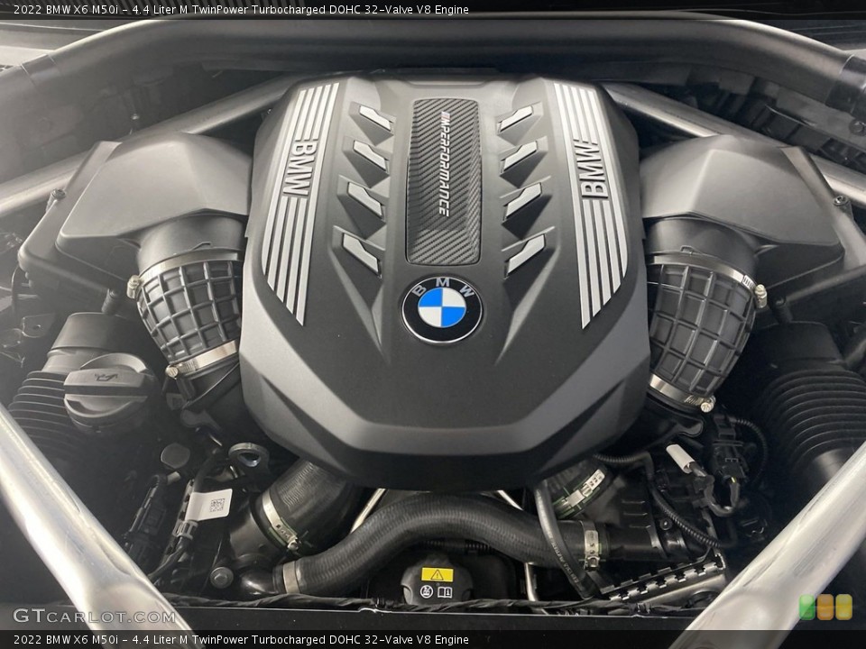 4.4 Liter M TwinPower Turbocharged DOHC 32-Valve V8 Engine for the 2022 BMW X6 #144490780