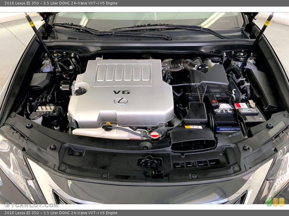 3.5 Liter DOHC 24-Valve VVT-i V6 2016 Lexus ES Engine