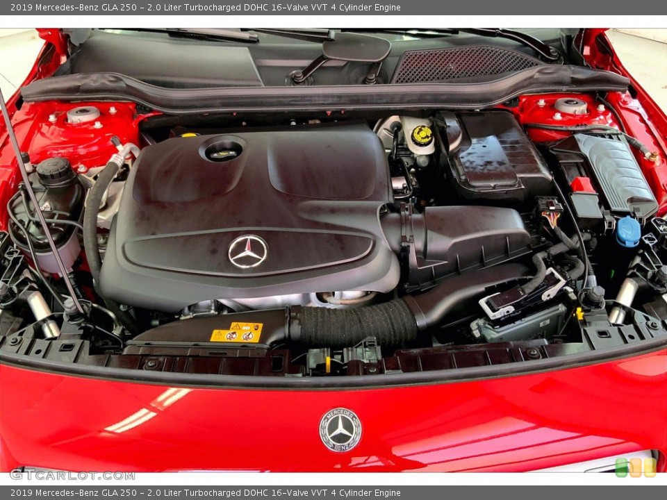 2.0 Liter Turbocharged DOHC 16-Valve VVT 4 Cylinder 2019 Mercedes-Benz GLA Engine