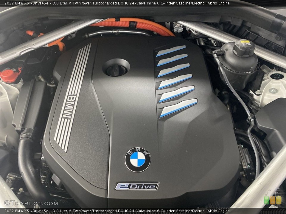 3.0 Liter M TwinPower Turbocharged DOHC 24-Valve Inline 6 Cylinder Gasoline/Electric Hybrid Engine for the 2022 BMW X5 #144504420