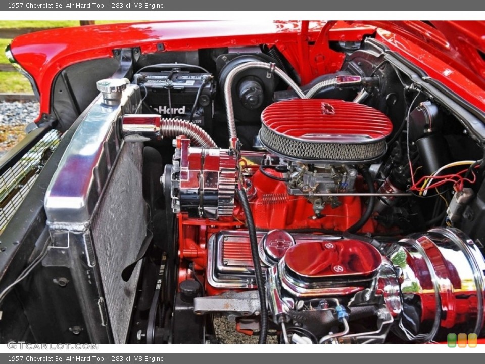 283 ci. V8 Engine for the 1957 Chevrolet Bel Air #144505869