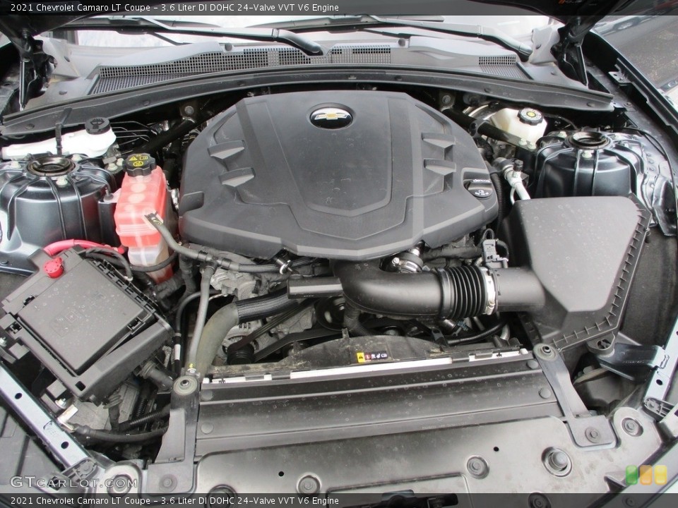 3.6 Liter DI DOHC 24-Valve VVT V6 2021 Chevrolet Camaro Engine