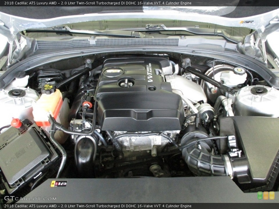2.0 Liter Twin-Scroll Turbocharged DI DOHC 16-Valve VVT 4 Cylinder 2018 Cadillac ATS Engine