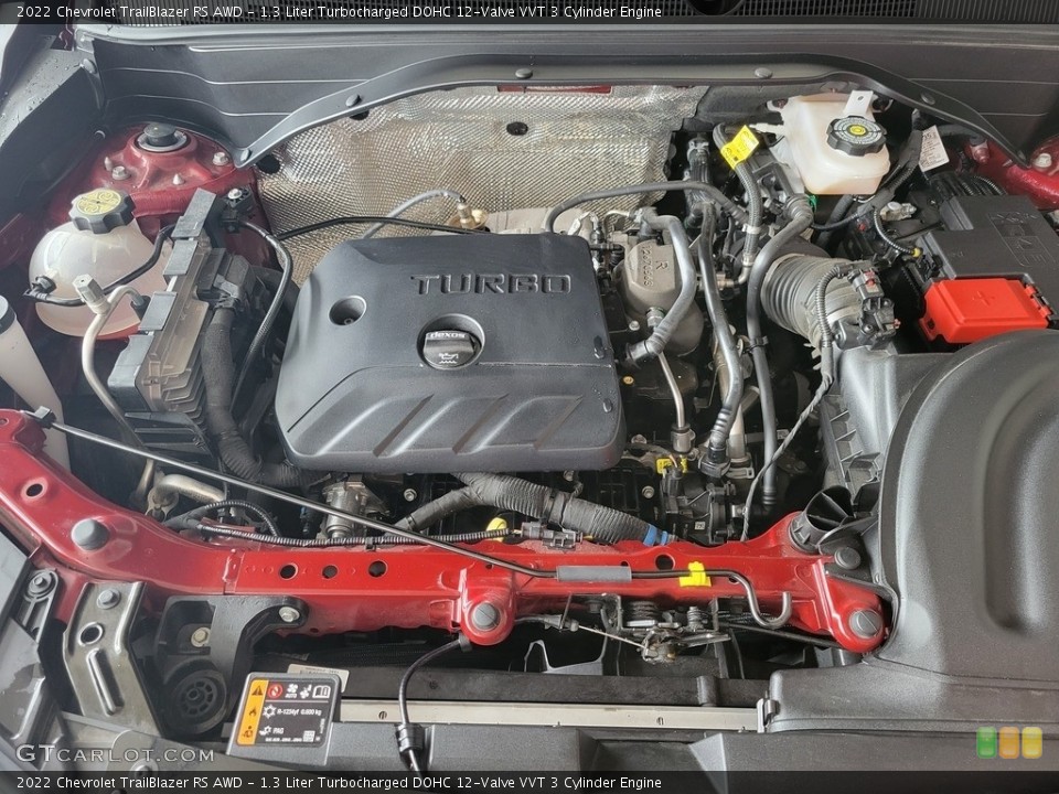 1.3 Liter Turbocharged DOHC 12-Valve VVT 3 Cylinder Engine for the 2022 Chevrolet TrailBlazer #144511413