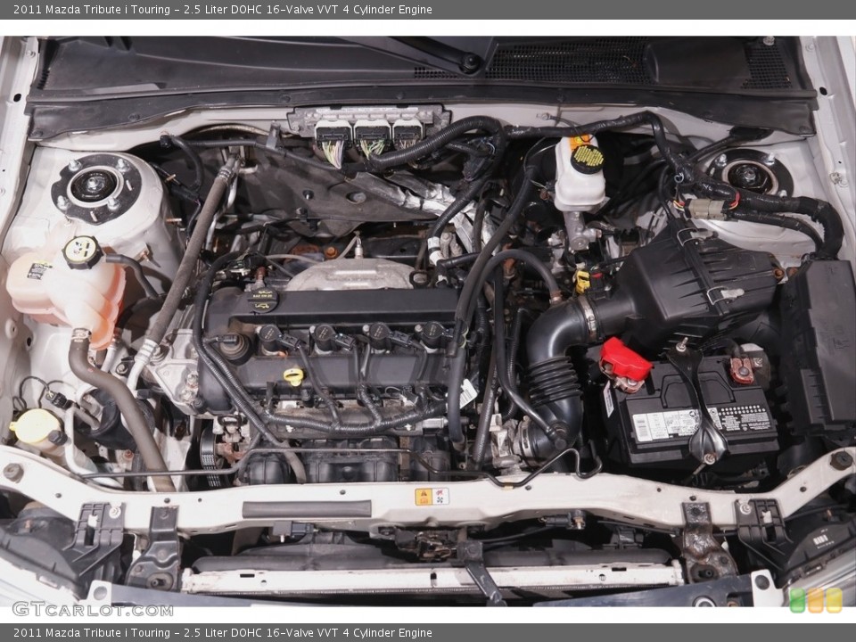 2.5 Liter DOHC 16-Valve VVT 4 Cylinder 2011 Mazda Tribute Engine