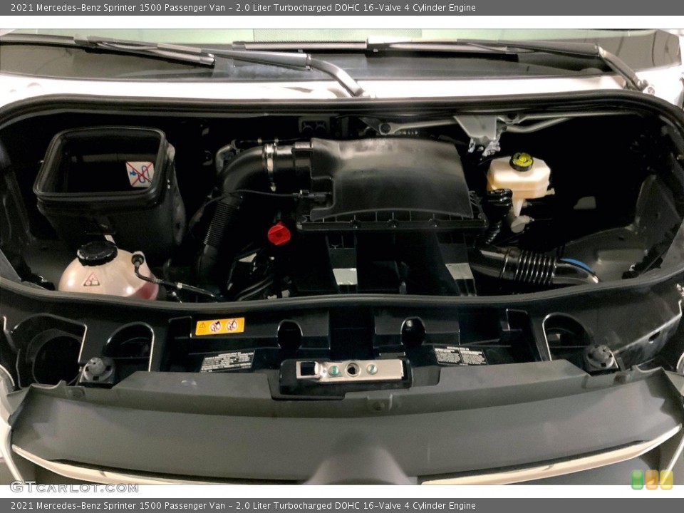 2.0 Liter Turbocharged DOHC 16-Valve 4 Cylinder 2021 Mercedes-Benz Sprinter Engine
