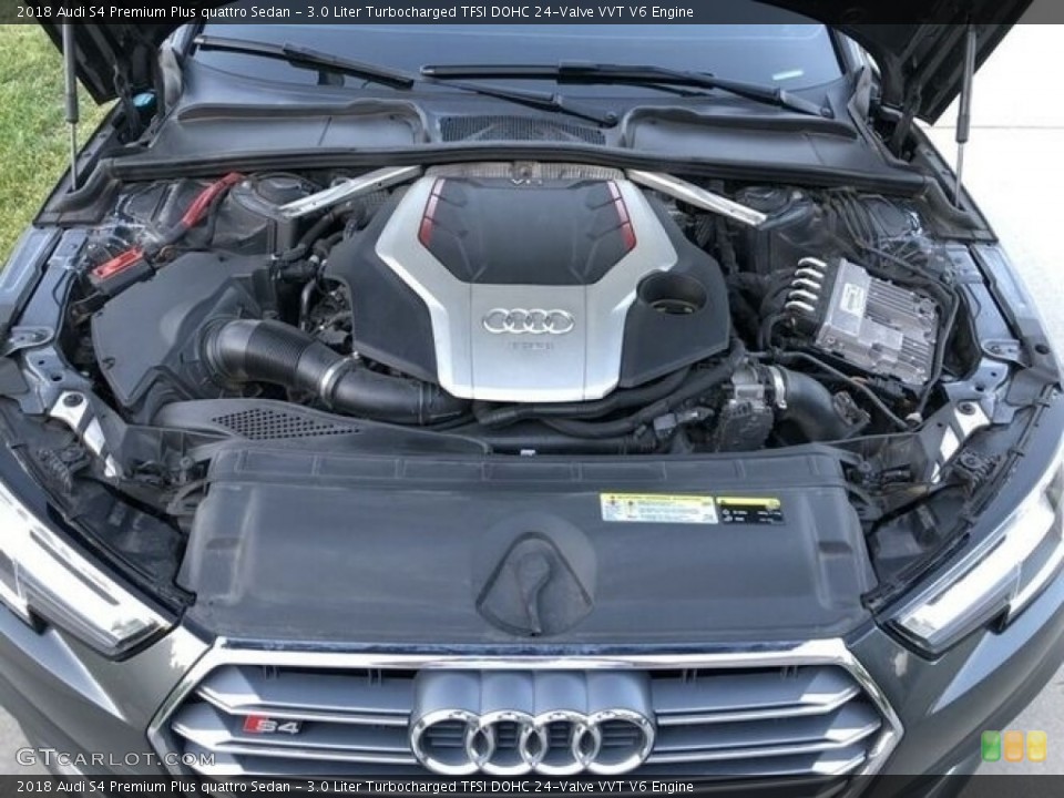 3.0 Liter Turbocharged TFSI DOHC 24-Valve VVT V6 Engine for the 2018 Audi S4 #144546353