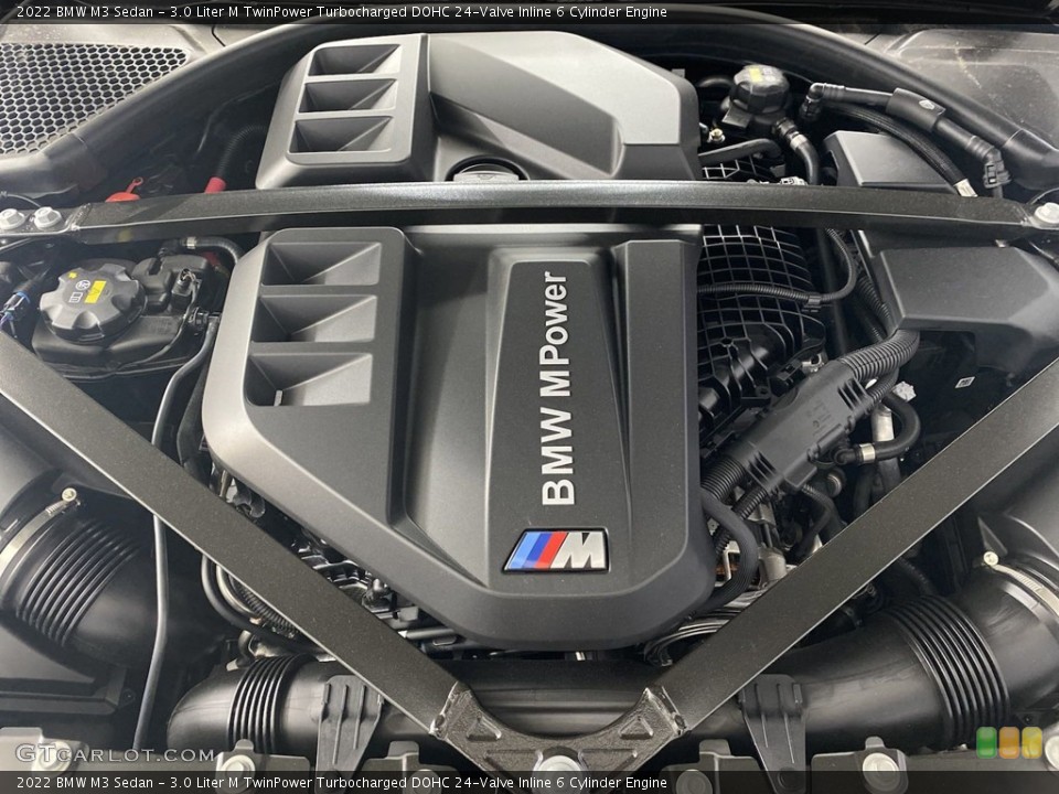 3.0 Liter M TwinPower Turbocharged DOHC 24-Valve Inline 6 Cylinder Engine for the 2022 BMW M3 #144546464