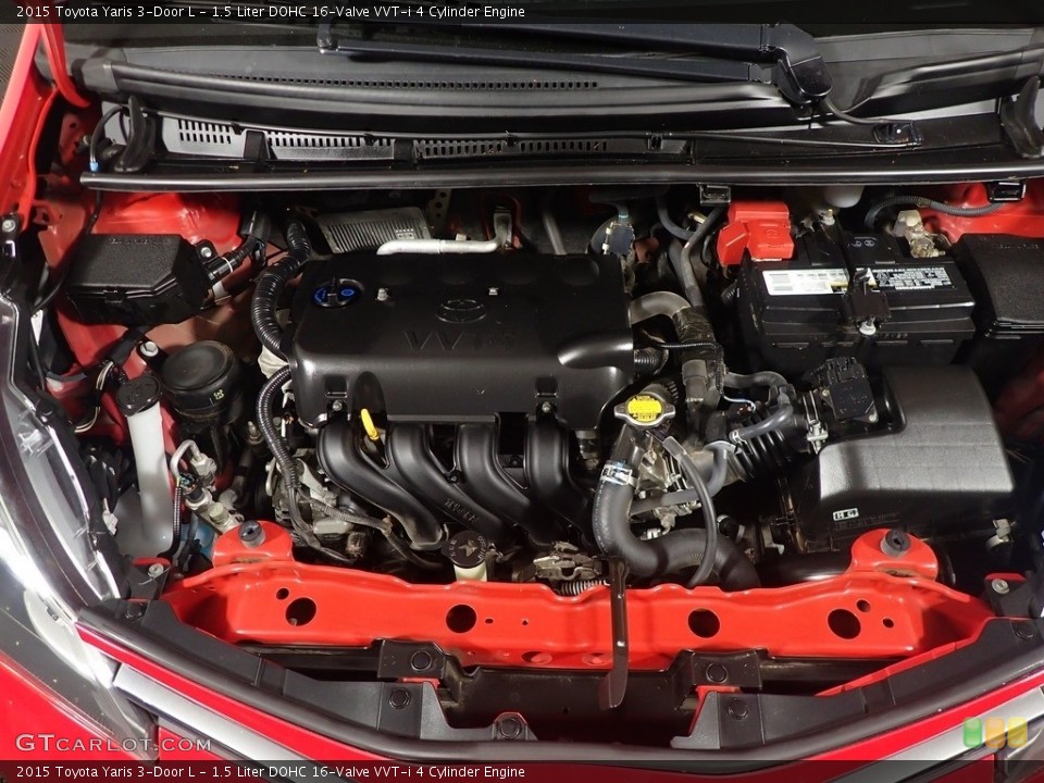 1.5 Liter DOHC 16-Valve VVT-i 4 Cylinder Engine for the 2015 Toyota Yaris #144549222