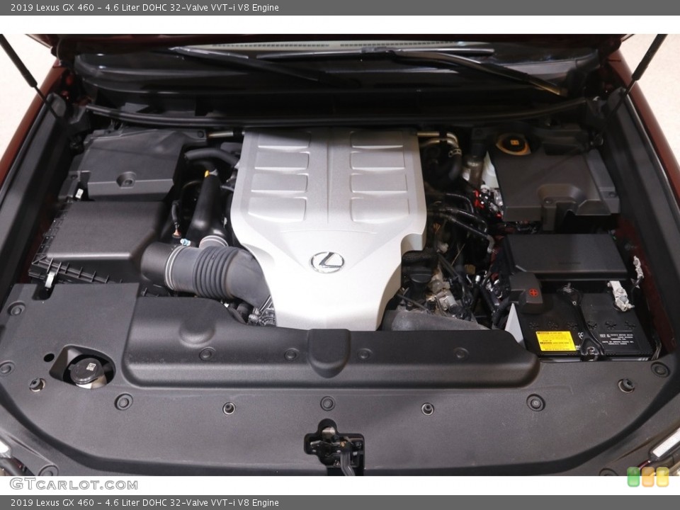 4.6 Liter DOHC 32-Valve VVT-i V8 2019 Lexus GX Engine