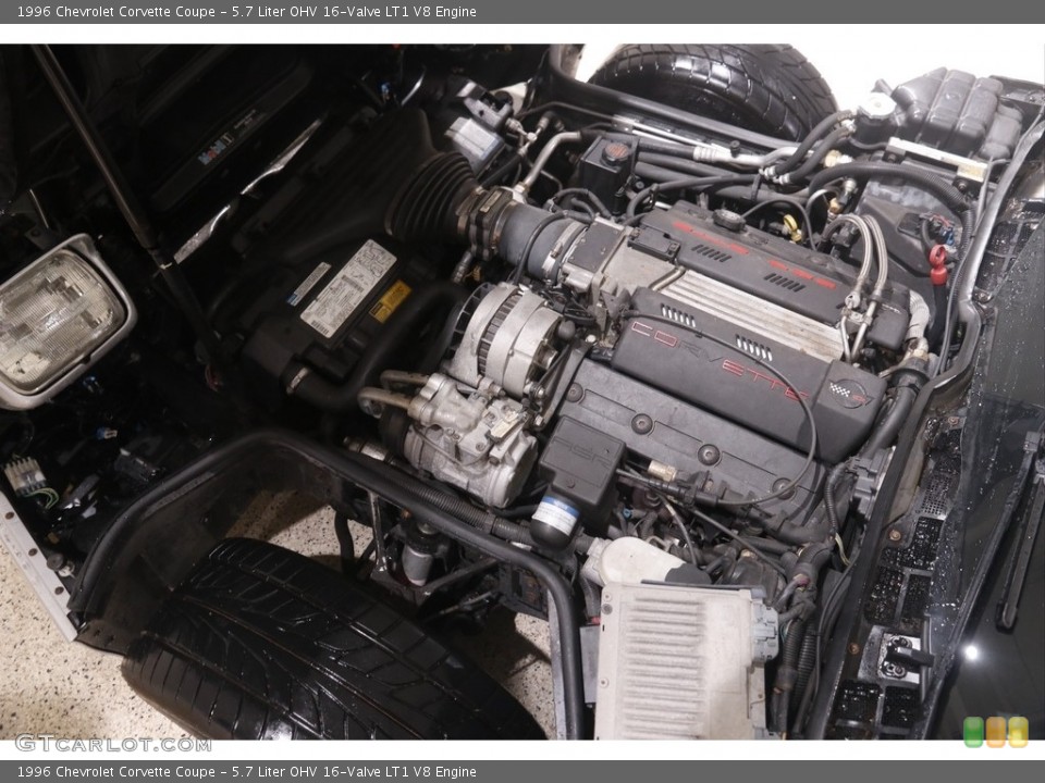 5.7 Liter OHV 16-Valve LT1 V8 Engine for the 1996 Chevrolet Corvette #144564044
