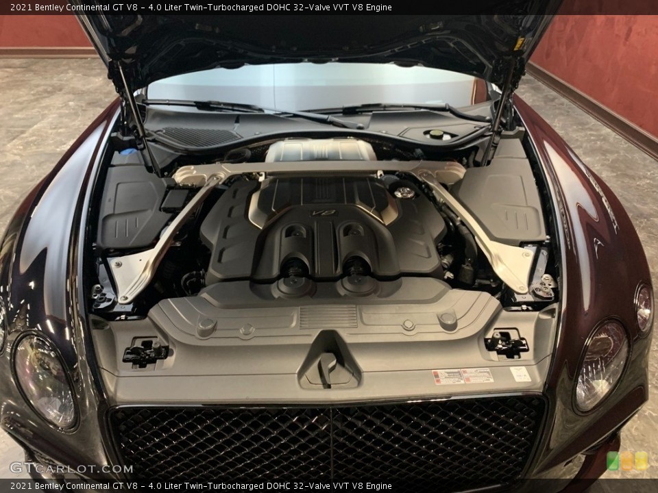 4.0 Liter Twin-Turbocharged DOHC 32-Valve VVT V8 2021 Bentley Continental GT Engine