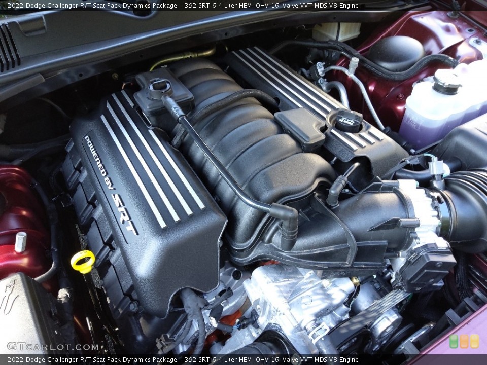 392 SRT 6.4 Liter HEMI OHV 16-Valve VVT MDS V8 Engine for the 2022 Dodge Challenger #144574534