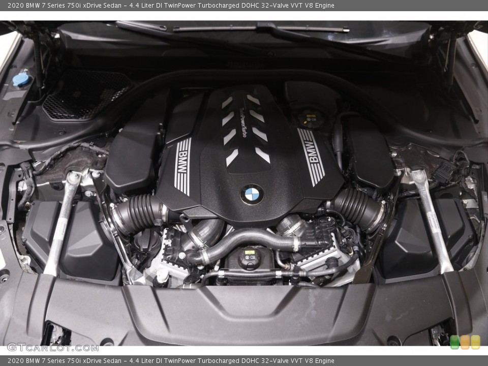 4.4 Liter DI TwinPower Turbocharged DOHC 32-Valve VVT V8 Engine for the 2020 BMW 7 Series #144593377